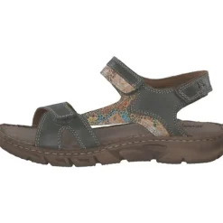 Josef Seibel 76803383/607 BRENDA 03, Keilsandaletten, Damen, SCHILF-MULTI