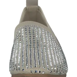 La Strada 2001004, Mokassins, Damen, beige + stones