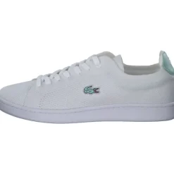 Lacoste Carnaby Piquee 45SFA0021, Schnürschuhe, Damen, white/turqoise