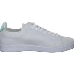 Lacoste Carnaby Piquee 45SFA0021, Schnürschuhe, Damen, white/turqoise