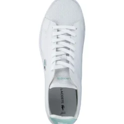 Lacoste Carnaby Piquee 45SFA0021, Schnürschuhe, Damen, white/turqoise