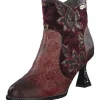 Laura Vita Oliveo 01, Stiefeletten, Damen, Rot