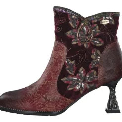 Laura Vita Oliveo 01, Stiefeletten, Damen, Rot