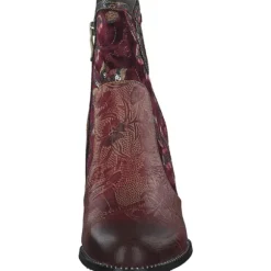 Laura Vita Oliveo 01, Stiefeletten, Damen, Rot