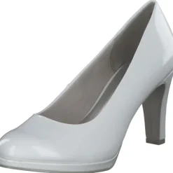 Marco Tozzi 22412, Klassische Pumps, Damen, WHITE PATENT