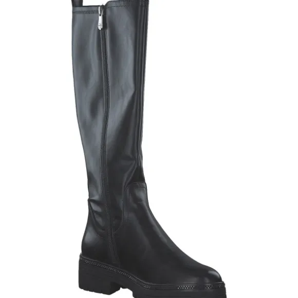 Marco Tozzi 2-25602-41/001 M2560241, Stiefel, Damen, Schwarz