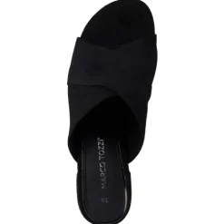 Marco Tozzi 27227, Pantoletten, Damen, black