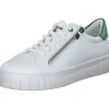 Marco Tozzi 23764, Schnürschuhe, Damen, WHITE/GREEN