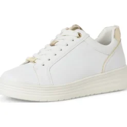 Marco Tozzi 23708-42, Schnürschuhe, Damen, WHITE COMB