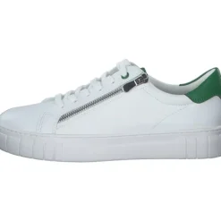 Marco Tozzi 23764, Schnürschuhe, Damen, WHITE/GREEN