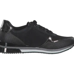 Marco Tozzi 2-23713-41/091, Schnürschuhe, Damen, BLACK / GUN MTL