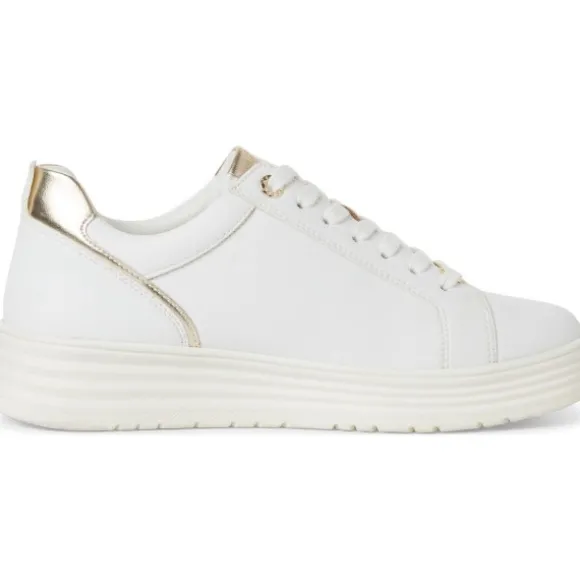 Marco Tozzi 23708-42, Schnürschuhe, Damen, WHITE COMB