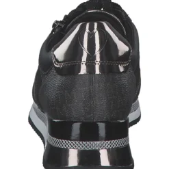 Marco Tozzi 2-23713-41/091, Schnürschuhe, Damen, BLACK / GUN MTL