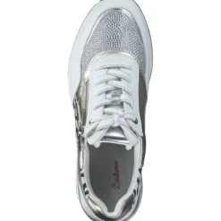 Marco Tozzi 23742, Schnürschuhe, Damen, WHITE COMB