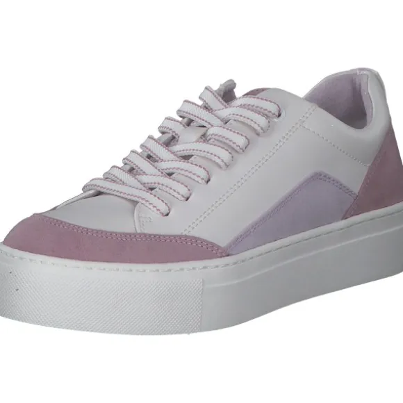 Marco Tozzi 23703, Sneakers Low, Damen, WHITE/BERRY C.