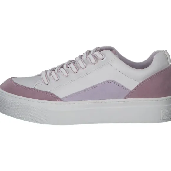 Marco Tozzi 23703, Sneakers Low, Damen, WHITE/BERRY C.
