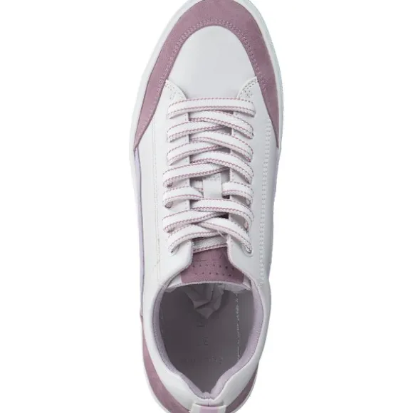 Marco Tozzi 23703, Sneakers Low, Damen, WHITE/BERRY C.