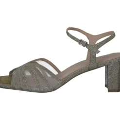 Menbur 24156, Plateau-Sandaletten, Damen, grey