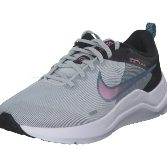 Nike Downshifter 12 DD9294, Sneakers Low, Damen, photon dust/pink spell/sm grey