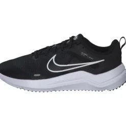 Nike Downshifter 12 DD9294, Sneakers Low, Damen, black/white-smoke grey-platinu