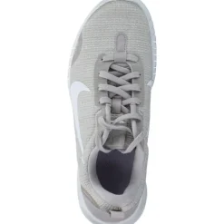 Nike Flex Experience Run 12 DV0746, Schnürschuhe, Damen, lt iron ore/white/mtlc gold