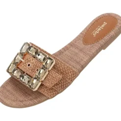 Palado Adhana by Sila Sahin, Pantoletten, Damen, Braun