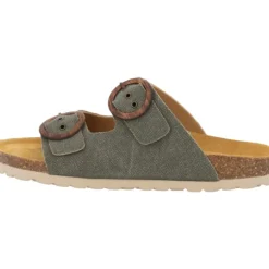 Palado Andeci by Sila Sahin, Pantoletten, Damen, Olive