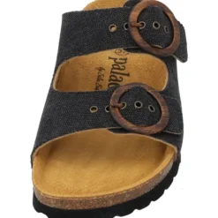 Palado Andeci by Sila Sahin, Pantoletten, Damen, Schwarz