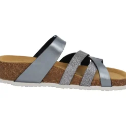 Palado Balmur, Pantoletten, Damen, Anthrazit Metallic