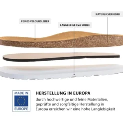 Palado Balmur, Pantoletten, Damen, Anthrazit Metallic