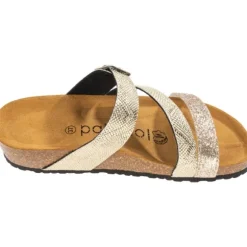 Palado Chios, Pantoletten, Damen, Metallic Gold