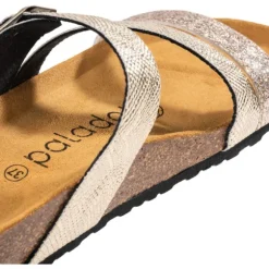 Palado Chios, Pantoletten, Damen, Metallic Gold
