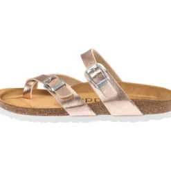 Palado Cres Metallic, Pantoletten, Damen, Rose/Silber