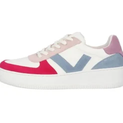 Palado Domian, Sneakers Low, Damen, Weiß/Fuchsia