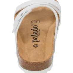 Palado Ikaria, Pantoletten, Damen, Weiß Lack