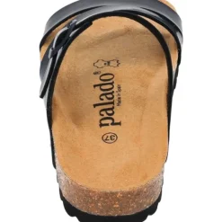 Palado Ikaria, Pantoletten, Damen, Dunkelblau Lack