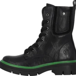 Palado Jazzly by Sila Sahin, Schnürstiefel, Damen, Schwarz/Grün
