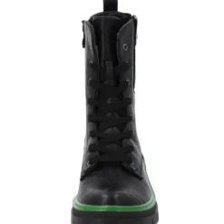 Palado Jazzly by Sila Sahin, Schnürstiefel, Damen, Schwarz/Grün