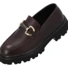 Palado Kasnia, Loafers, Damen, Dunkelrot