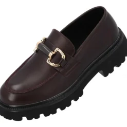 Palado Kasnia, Loafers, Damen, Dunkelrot