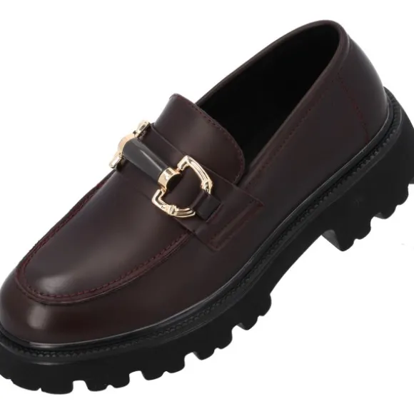 Palado Kasnia, Loafers, Damen, Dunkelrot