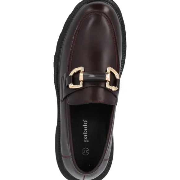 Palado Kasnia, Loafers, Damen, Dunkelrot