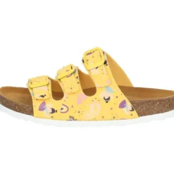 Palado Kids Capri G Print, Pantoletten, Kinder, Gelb Fairy