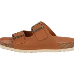 Palado Korfu Oiled Premium Leather, Pantoletten, Damen, Braun