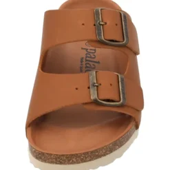 Palado Korfu Oiled Premium Leather, Pantoletten, Damen, Braun