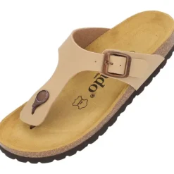 Palado Kos Matt, Zehentrenner, Damen, Sesam