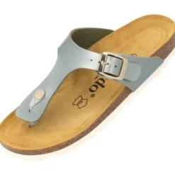 Palado Kos Metallic, Zehentrenner, Damen, Olive