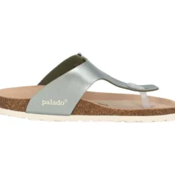 Palado Kos SQ by Sila Sahin, Zehentrenner, Damen, Olive Metallic