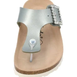 Palado Kos SQ by Sila Sahin, Zehentrenner, Damen, Olive Metallic