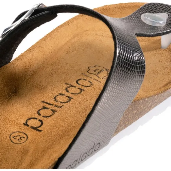 Palado Kos Titano, Zehentrenner, Damen, Anthrazit